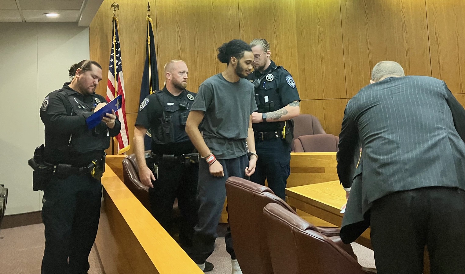 Mother testifies about night her son was shot to death, allegedly by